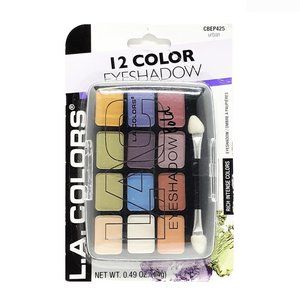 L.A. COLORS 12 COLORS EYESHADOW PALETTE URBAN